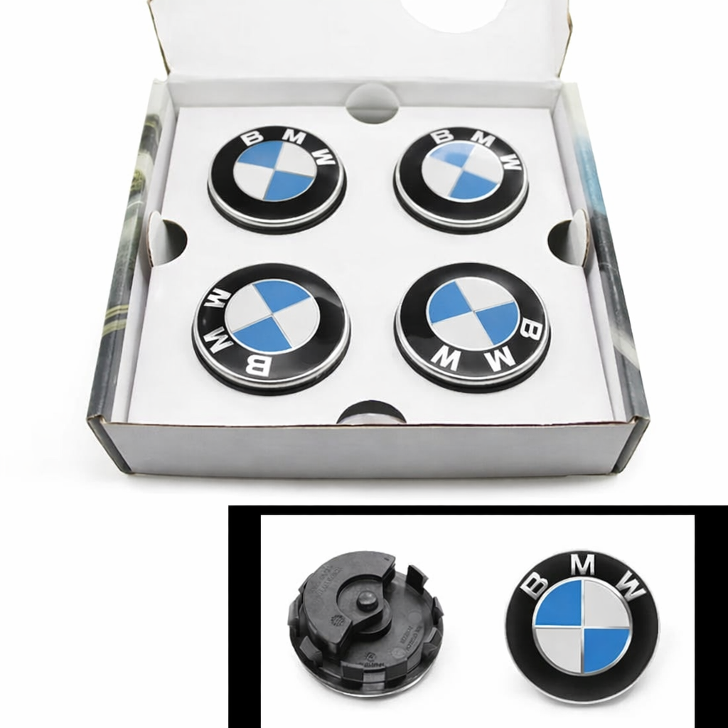 BMW Floating Center Caps 56/68mm