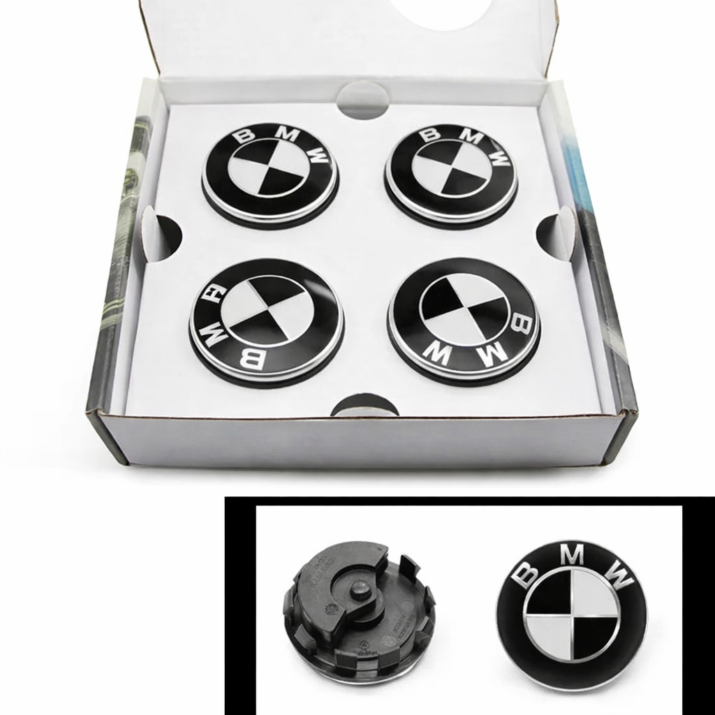 BMW Floating Center Caps 56/68mm