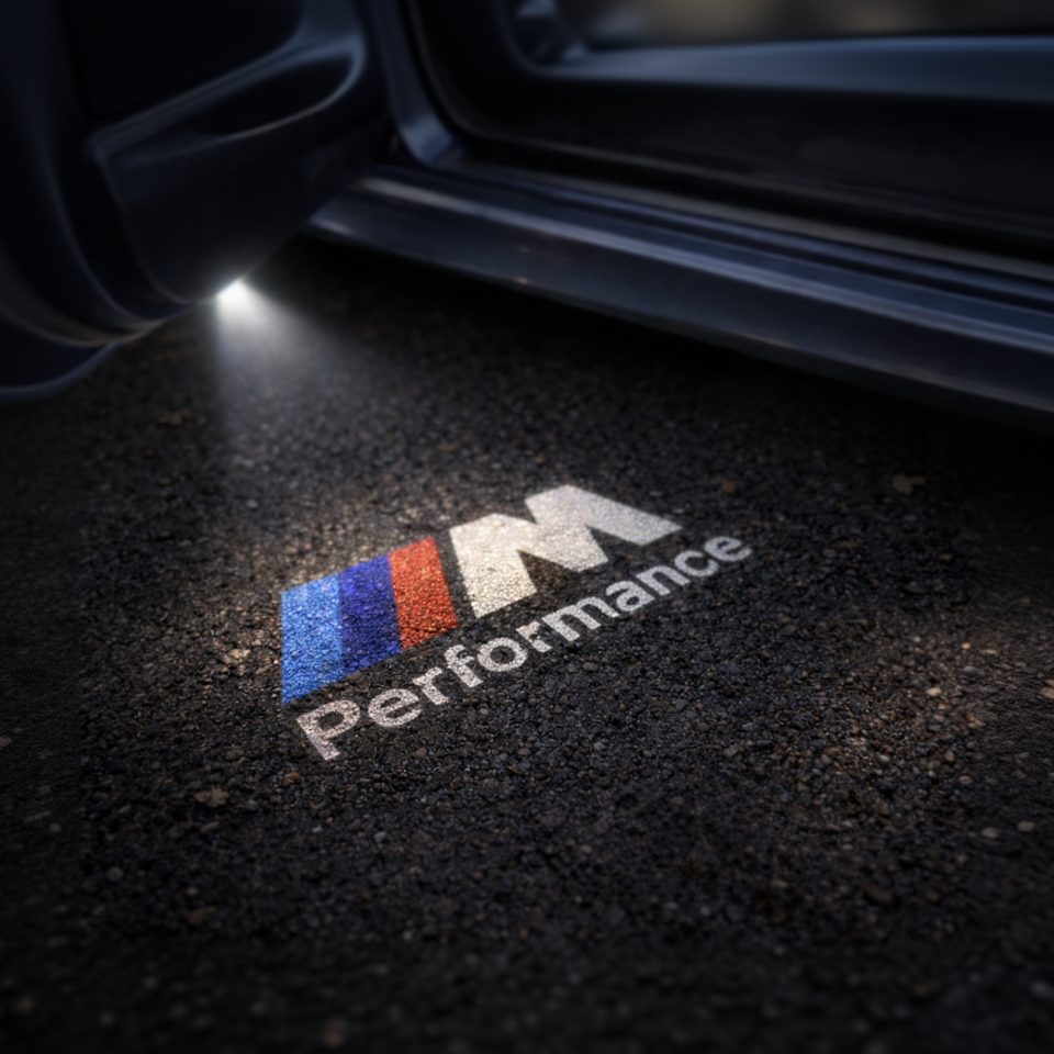 BMW logo door projectors