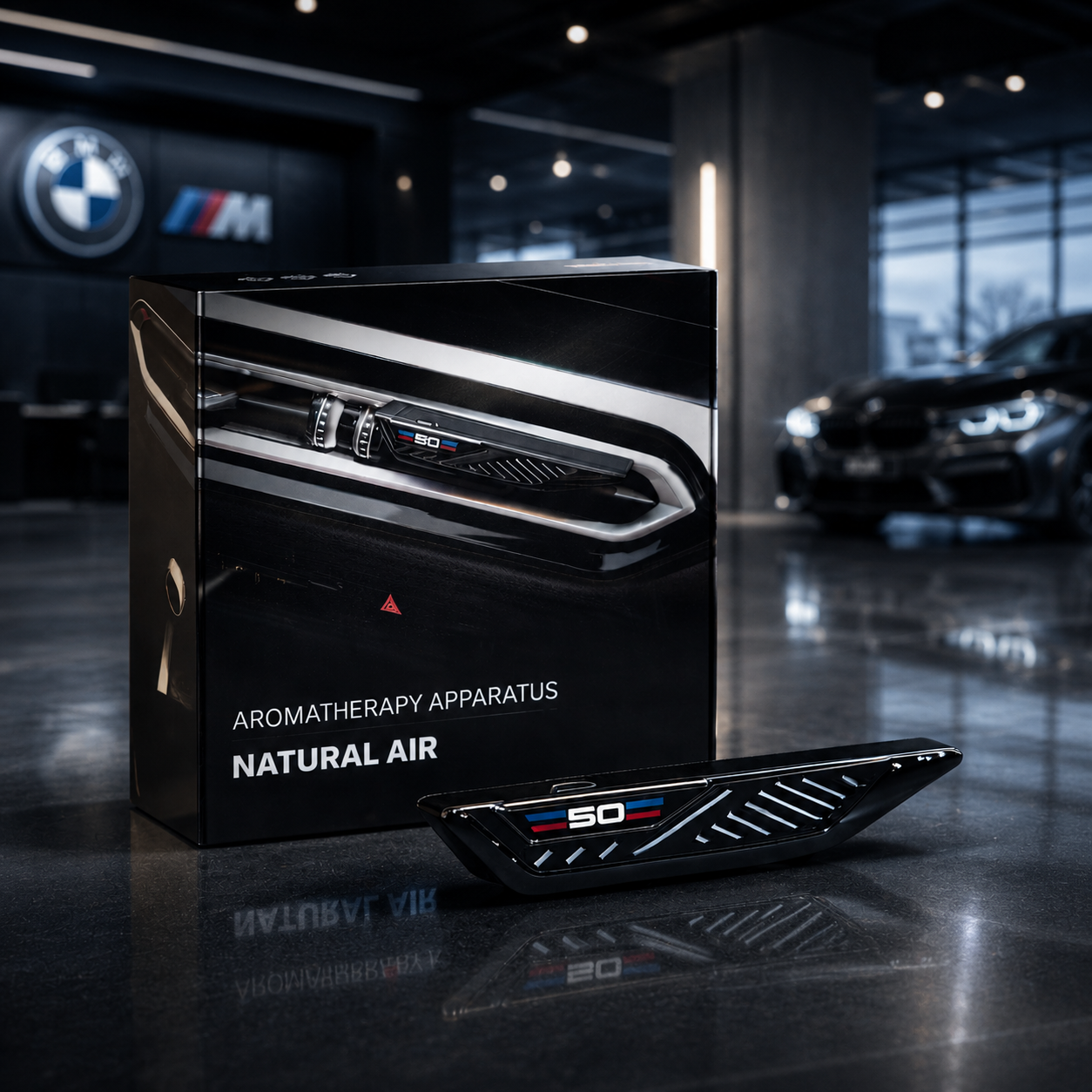 BMW M Air Freshener - 50th Anniversary Edition