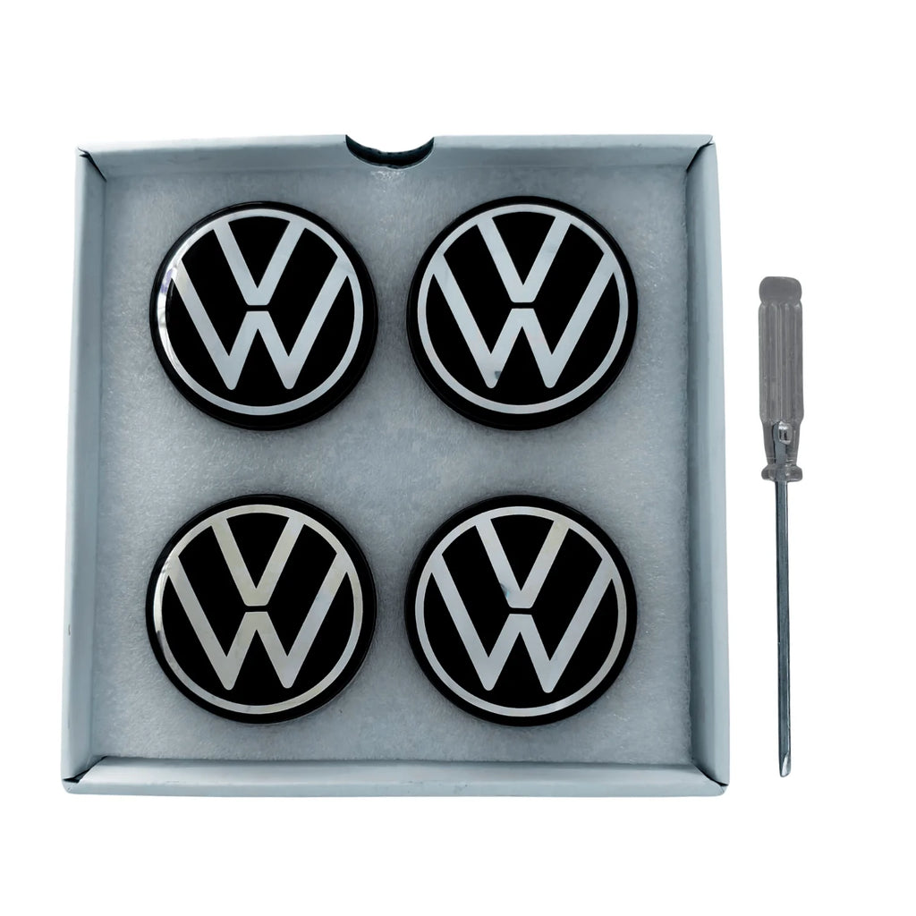 Volkswagen Floating Center Caps 65mm