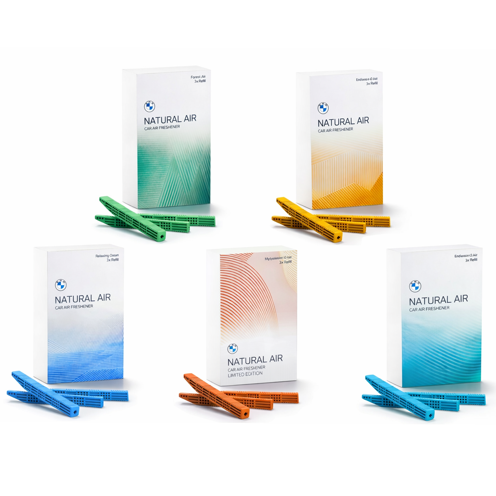 BMW air freshener refills – 3-capsule set