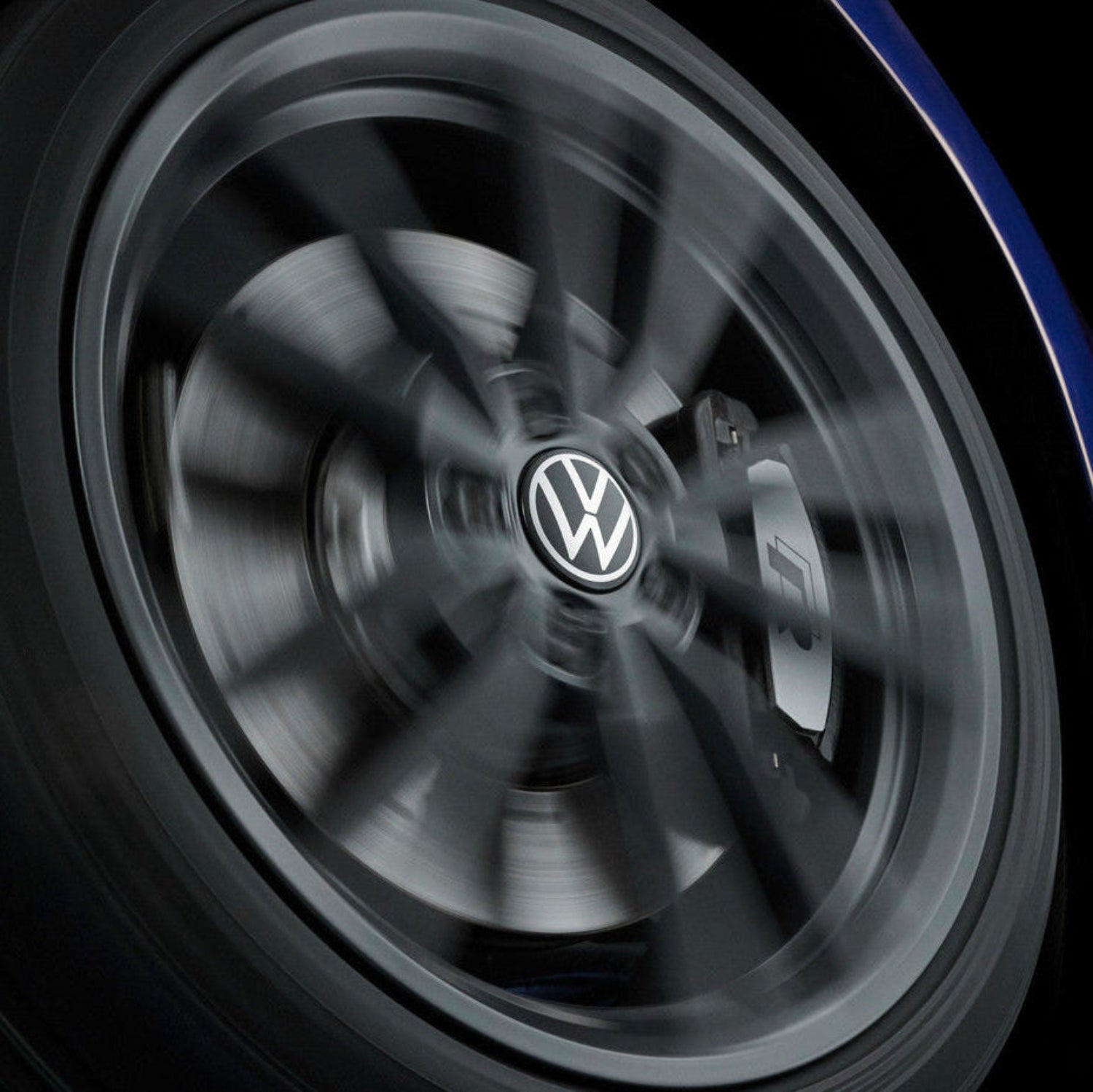 Volkswagen Floating Center Caps 65mm