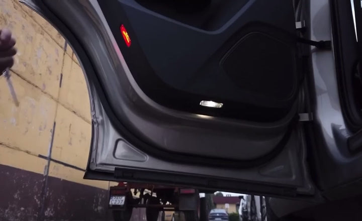 Audi logo projectors for doors