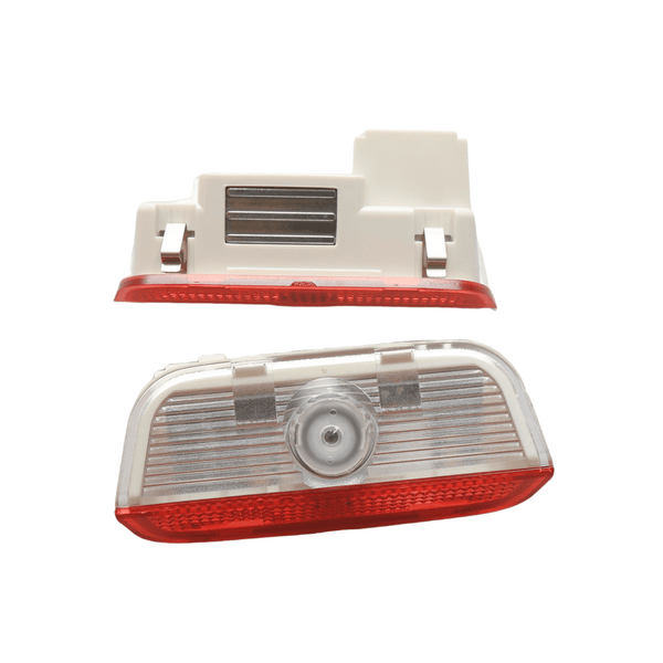 Volkswagen logo door projectors